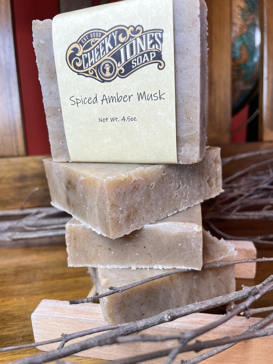 Spiced Amber Musk Vegan Soap