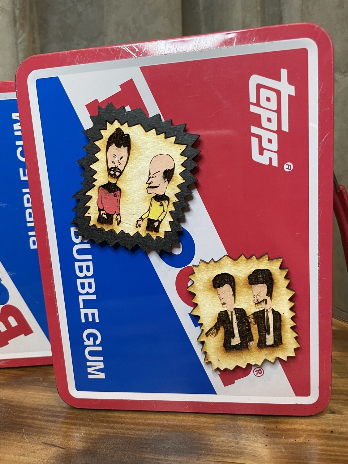 Beavis and Butthead Laser Cut Wood Magnets