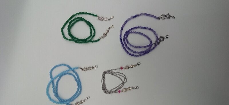 Cadenas de gafas para sujetar mascarillas
