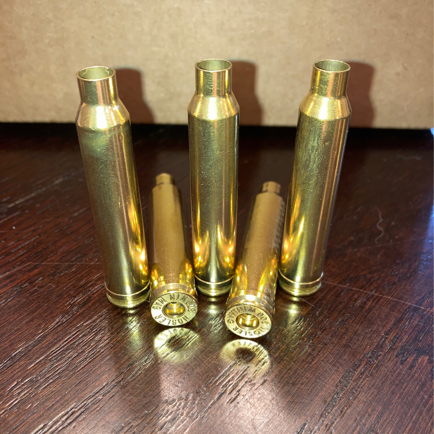 300 Winchester Magnum, Reconditioned Brass