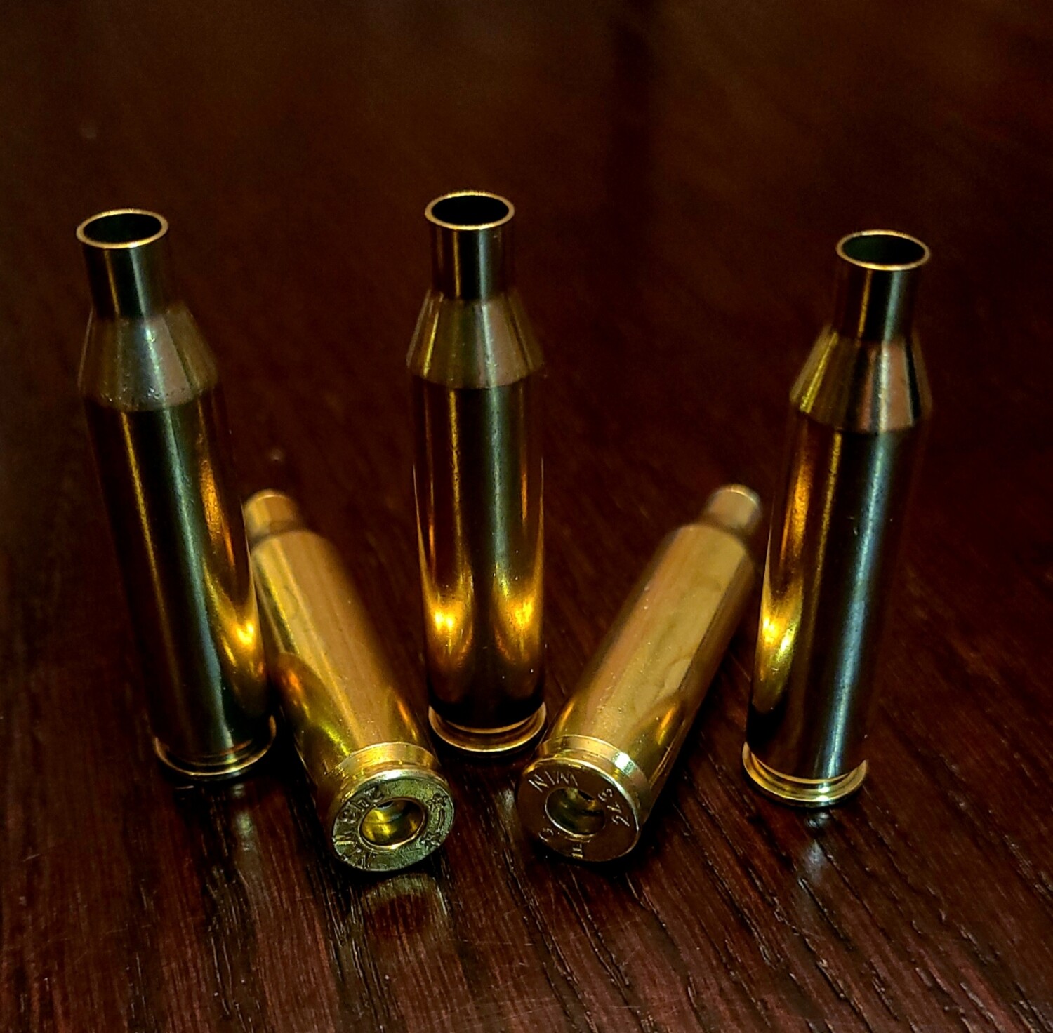 243 Winchester, Reconditioned Brass