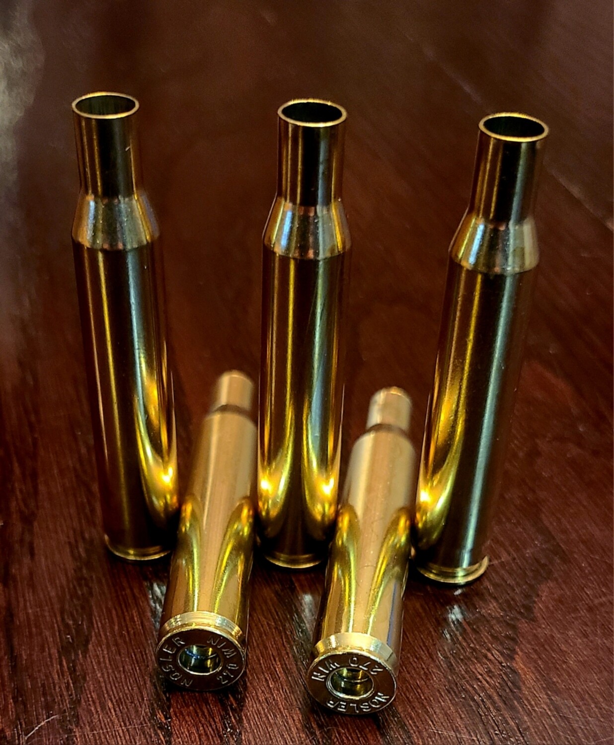 270 Winchester, Reconditioned Brass
