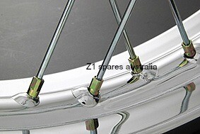 Kawasaki Z 1000 KZ Rear disc spokes kit Kawasaki Z 1000 KZ Rear disc spokes kit