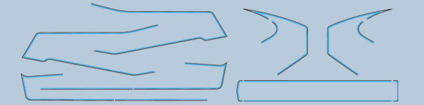Z1R 1978 standard tank decal set