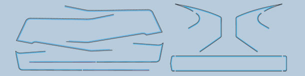 Z1R large tank decal set 1978 D1