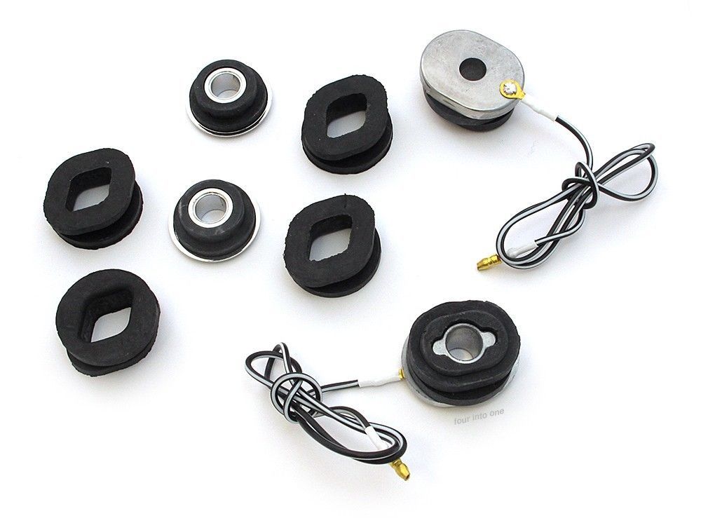 Kawasaki Z1 KZ 900 1000 Z1R Indicator and headlight grommet set