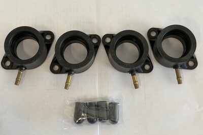 Kawasaki KZ Z1 Z  900 1000 Z1R carb Inlet manifold mounting rubbers 16065-029 16065-028 16065-013