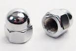kawasaki Z1 Z KZ 650 900 900 1000 genuine shock top chrome nuts x 2 92020-014