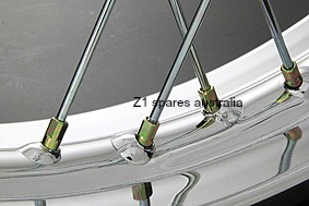 Kawasaki Z KZ 650 750Twin 900 1000 KH500 Front spoke kit