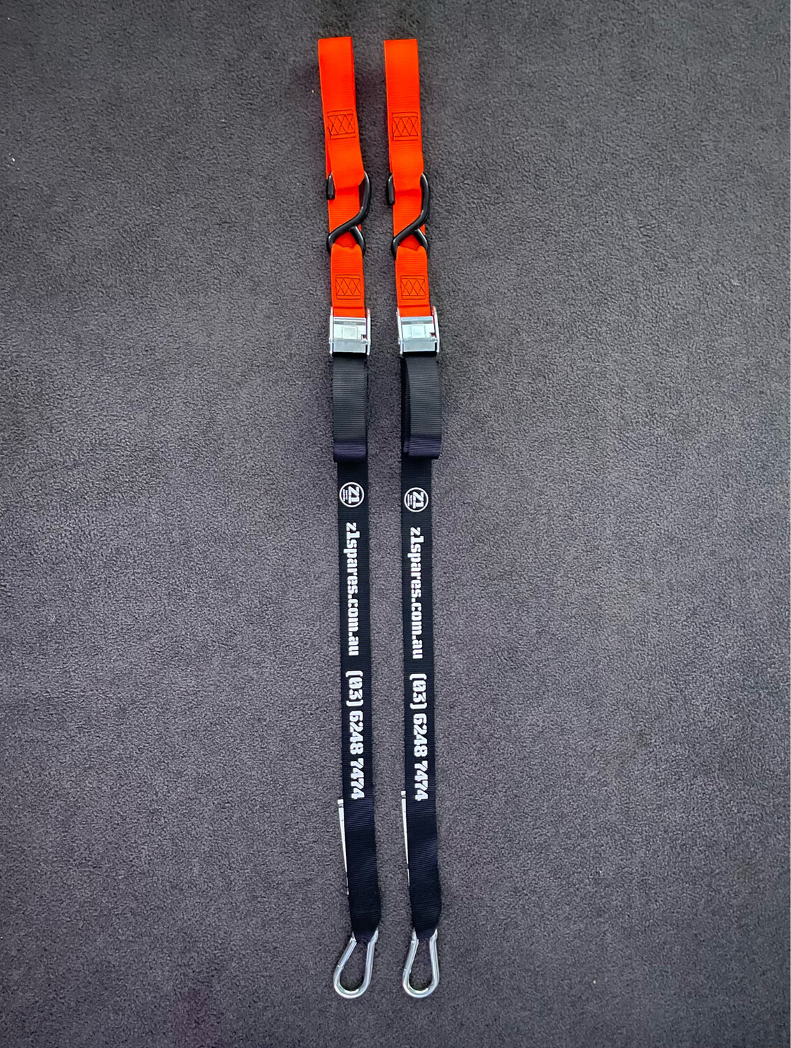38mm Snap Hook Tie Downs