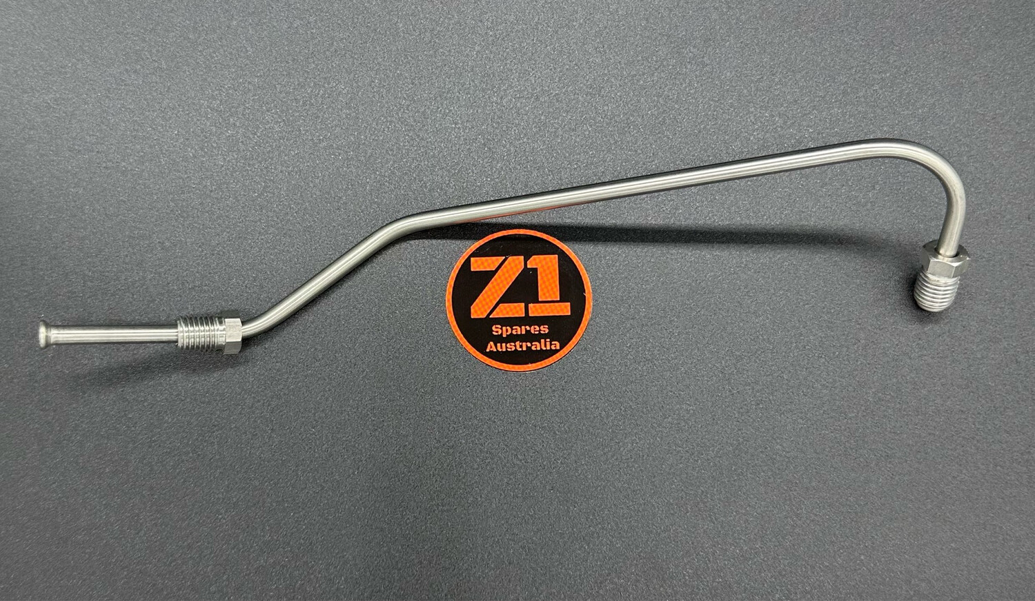Kawasaki KZ Z1 Z 900 1000 Stainless Steel Right hand brake pipe 43060-024