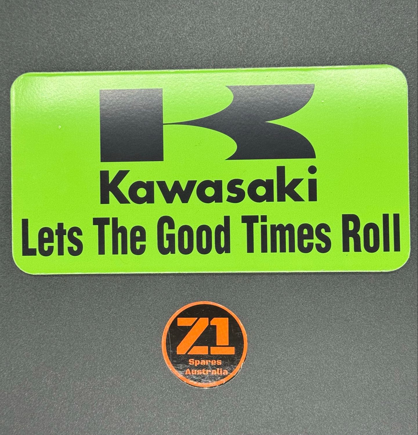 number wall plate let the good times roll