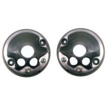 CB 750 Speedo &amp; Tacho Bottom Covers Chrome