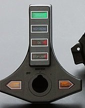 Kawasaki Z KZ 900 A4 1000 650 750B Instrument Meter Lamp Cover 25023-015
