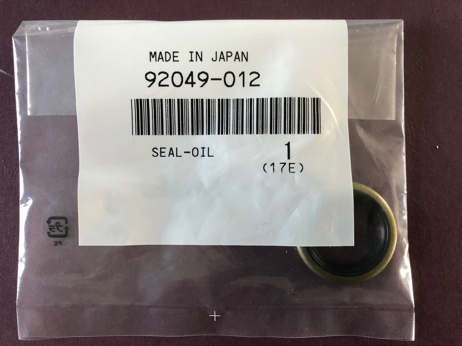 H2 750 Z 650 Kick Start Oil Seal 92049-012