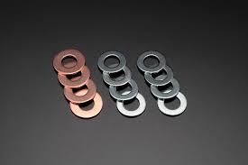 Kawasaki Head washers 92022-215 411B1000 ( Improved with 22mm copper washers )