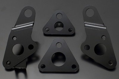 engine mounting plates black Z1  Z1A Z1B 900