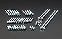 Z1 Z KZ 900 Phillips Engine Cover Bolt Set 35 Piece Uniqlo Finish