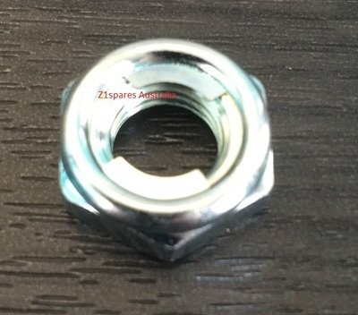 kawasaki Chrome M10 x 1.25 Locking half Nut x 1 92019-021 ,92015-1962  92210-1184