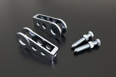 Kawasaki Zinc plated chain adjusters Z1R KZ Z1 Z 900 Z 1000 11100 GPZ J