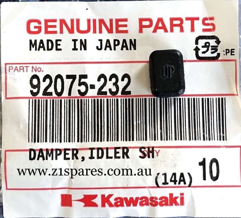 Genuine Idler rubber x 1 92075-232 Z1 Z KZ 900 1000