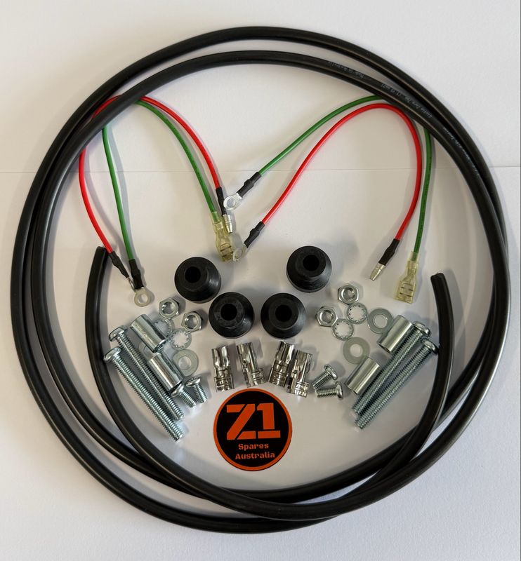 1.8m 7mm Copper Core Lead &amp; Dyna coil fitting kit