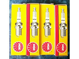 NGK B8ES spark plugs x 4