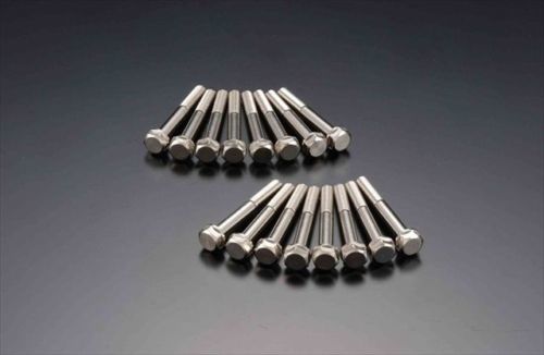 Chrome plated  rocker cam cover bolts  x 16  92003-092