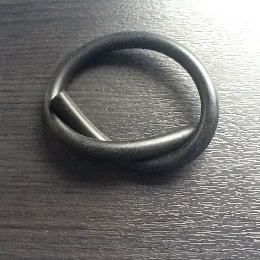 Motorcycle fuel hose - Small outside diameter 300mm long (BLACK)