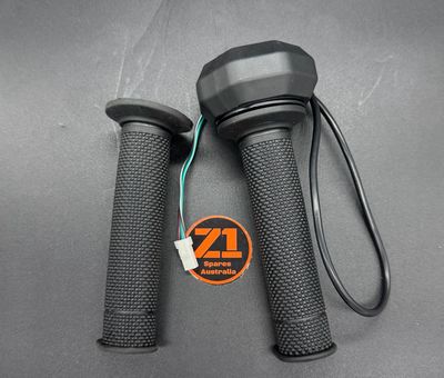 e5 Electronic Hall throttle grip_ Black color