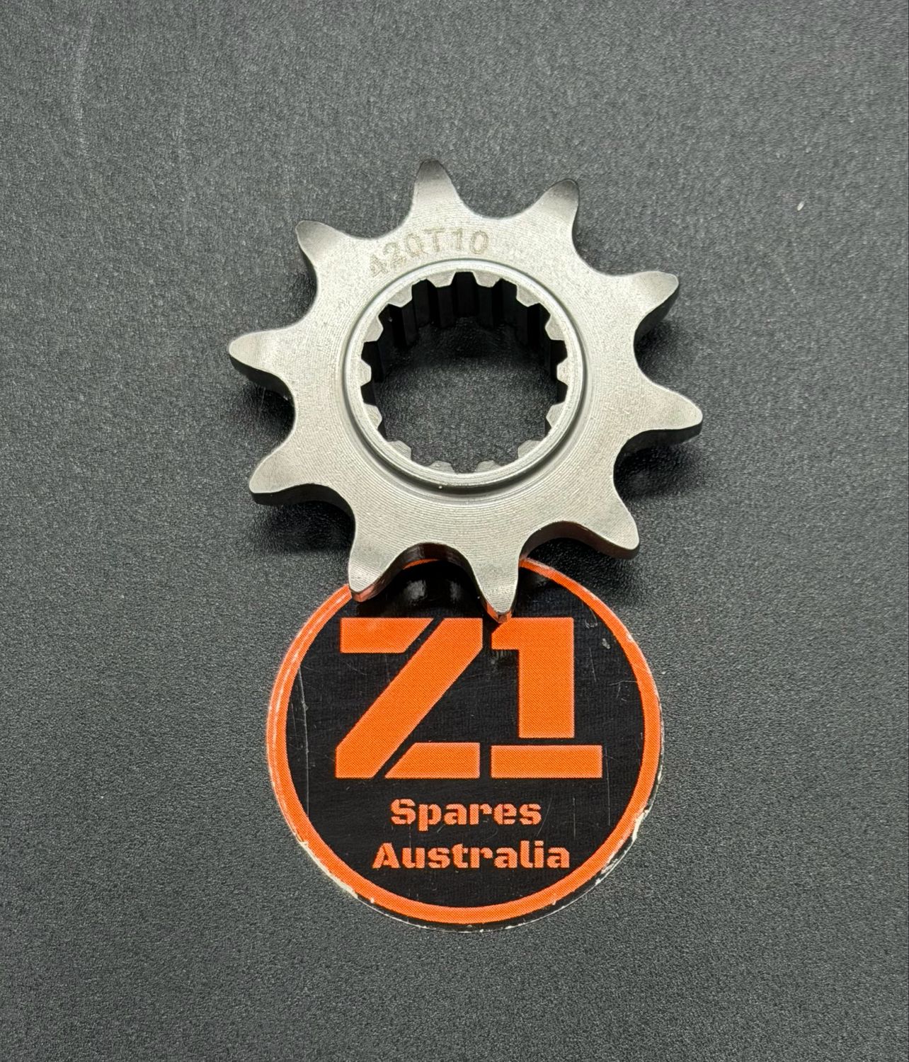 E8 Front Sprocket 10T (larger than stock 9T)