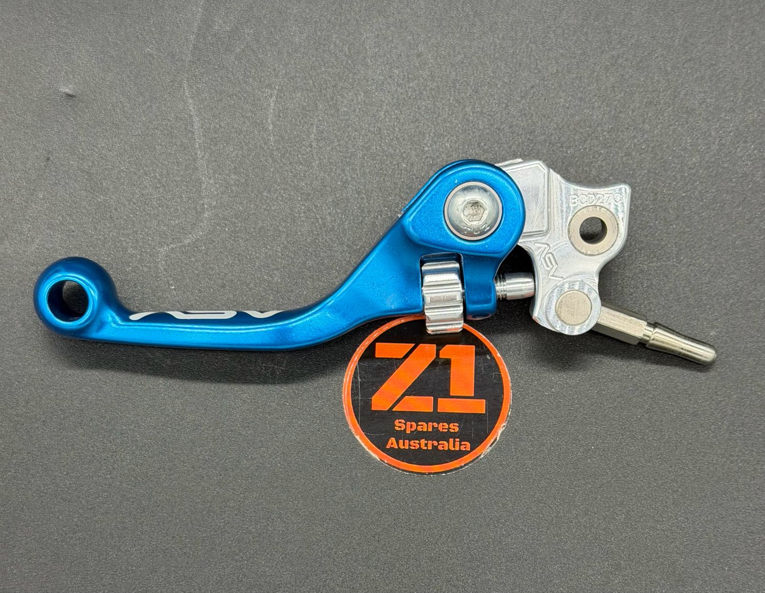 e5 ASV Unbreakable Brake lever left side Blue