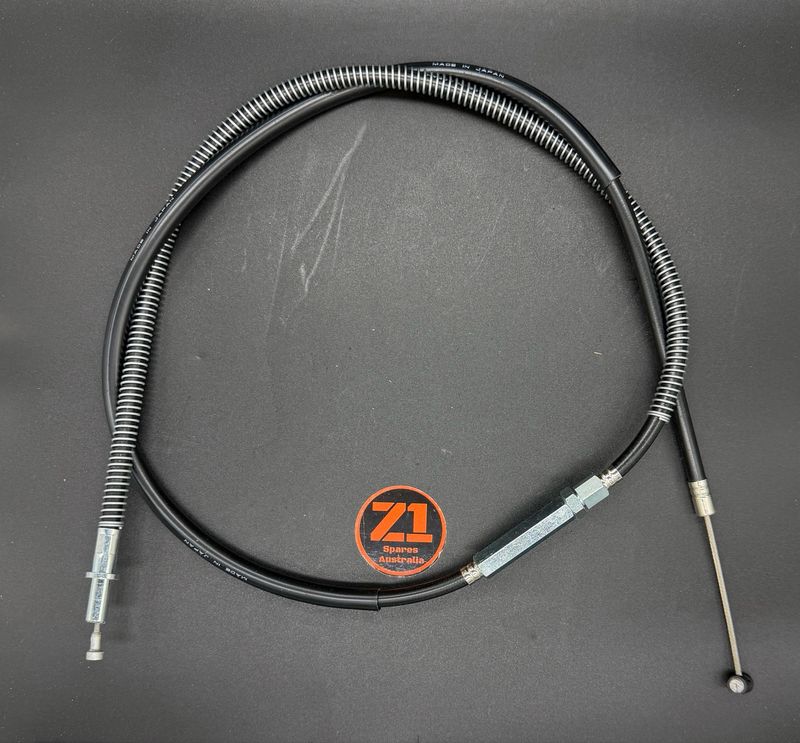 Kawasaki Z1 KZ Z 900 1000 A1 Japanese Made (standard length) Clutch cable 54011-048 - Stainless Steel Inner