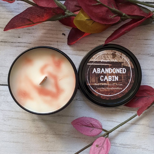 Abandoned Cabin, Size: 4oz tin