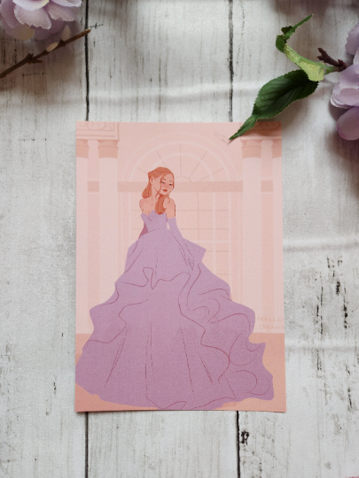 America Singer/Maxon Schreave from the Selection, Dimentions: America 5X7 Postcard