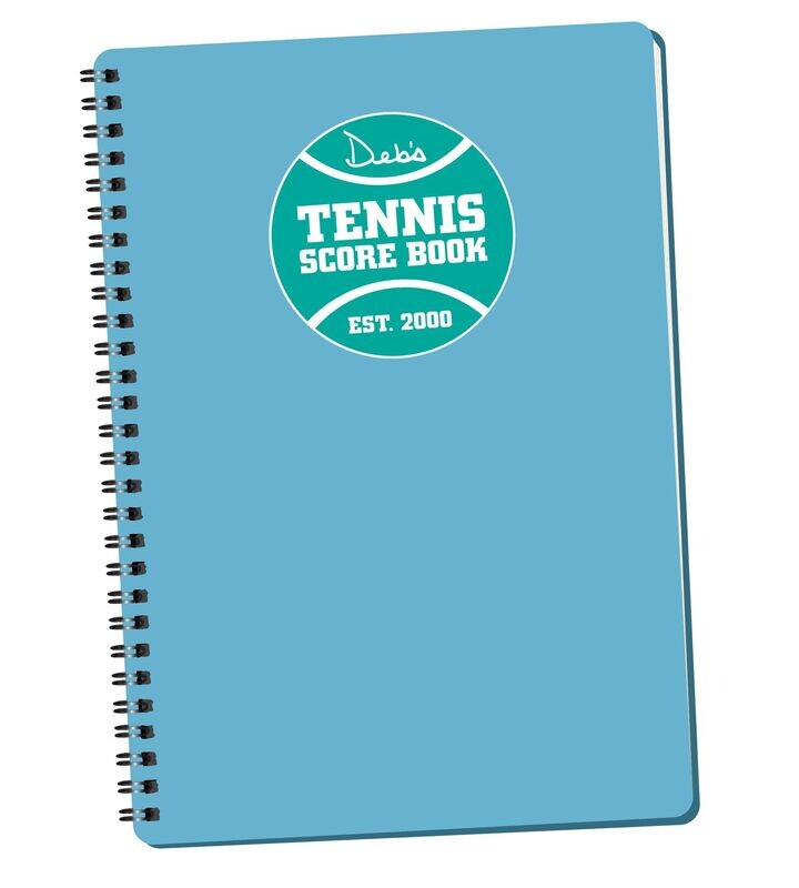 Azure Tennis Score Book