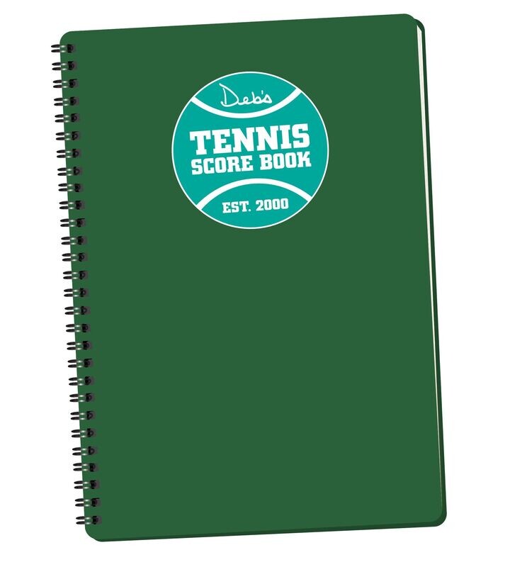 Emerald Tennis Score Book