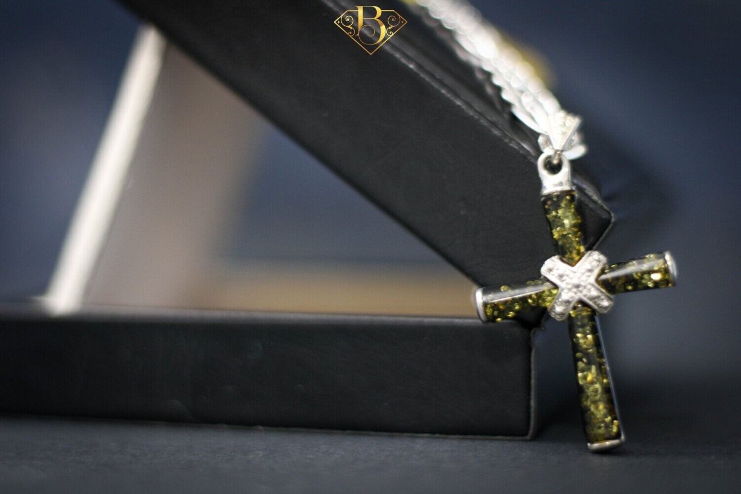 Green Amber Cross