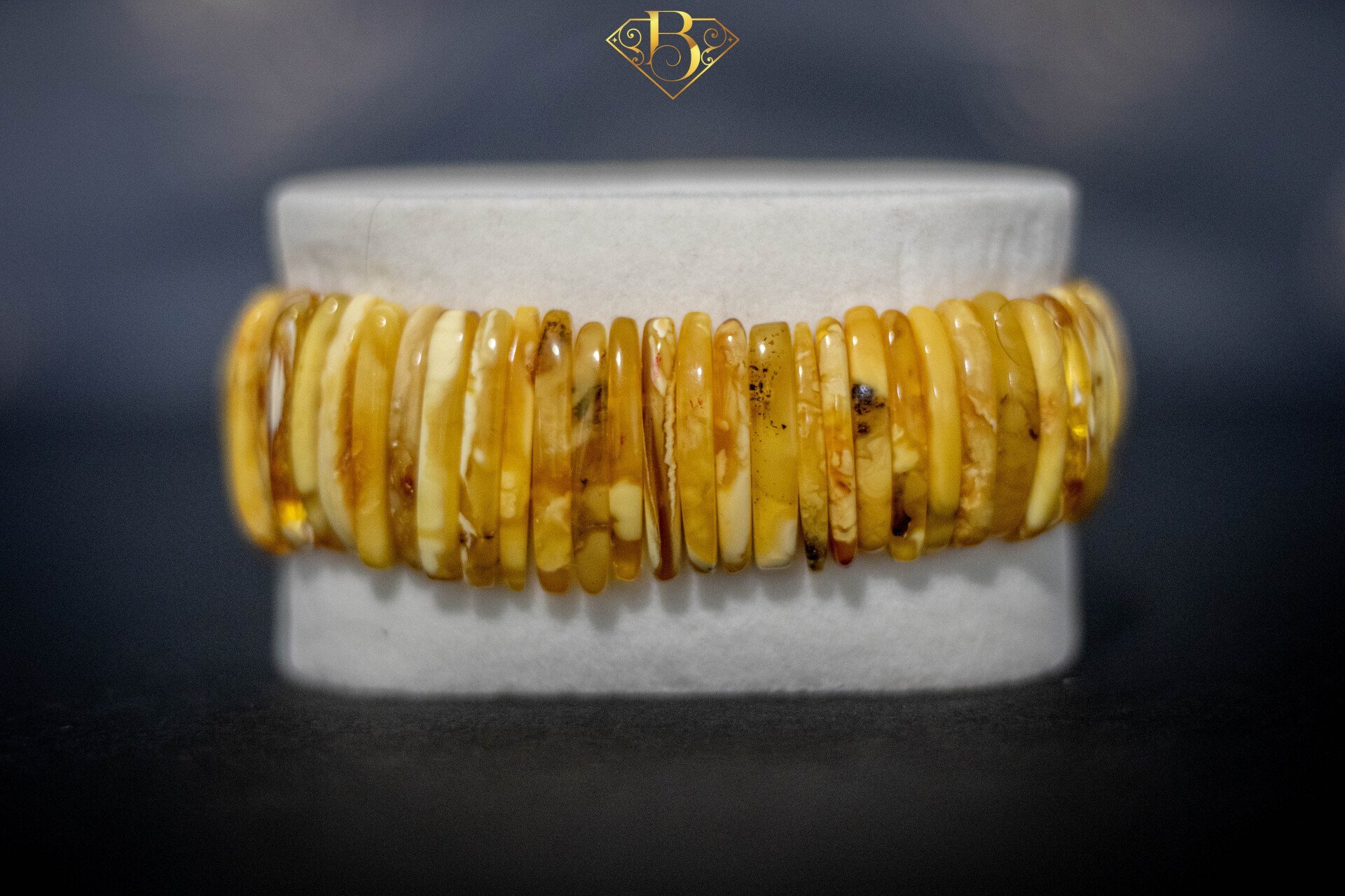 Yellow/Honey Amber Bracelet