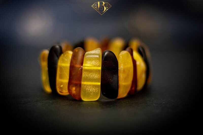 Multicolor Amber Bracelet