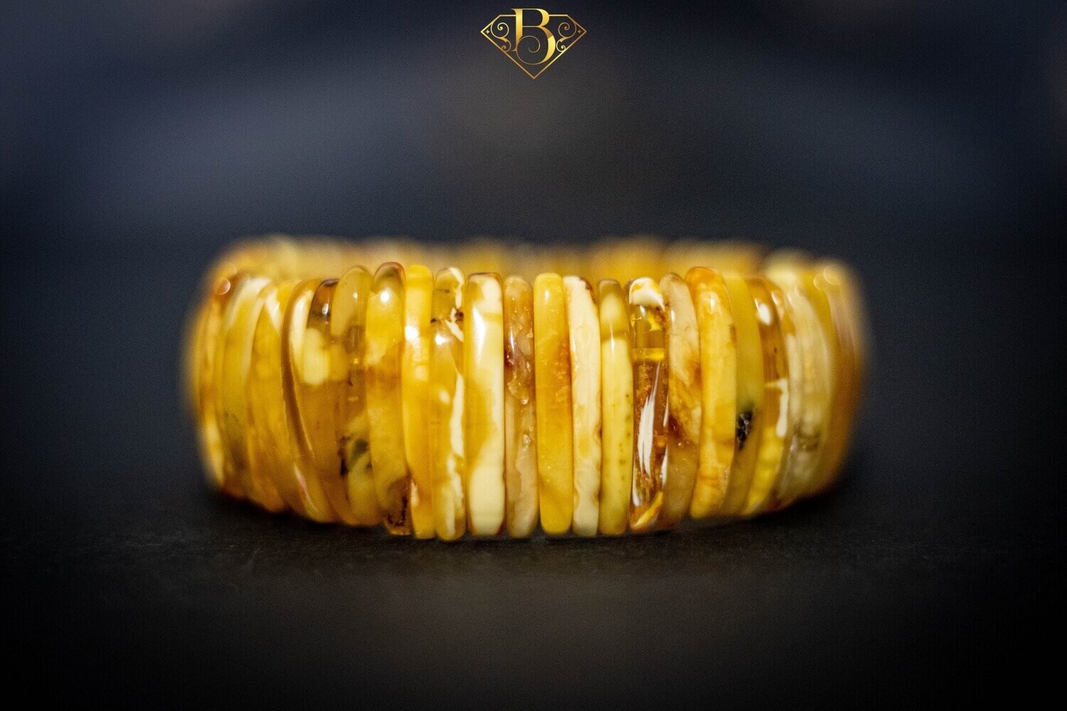 Yellow/Honey Amber Bracelet