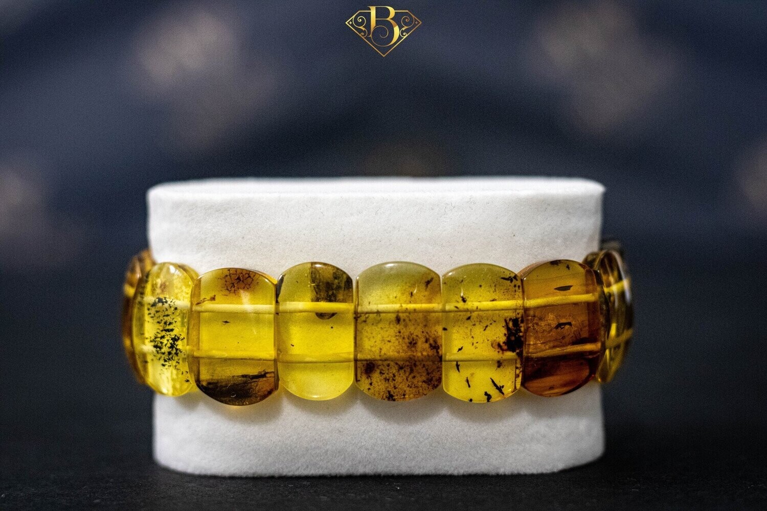 Light Green Amber Bracelet