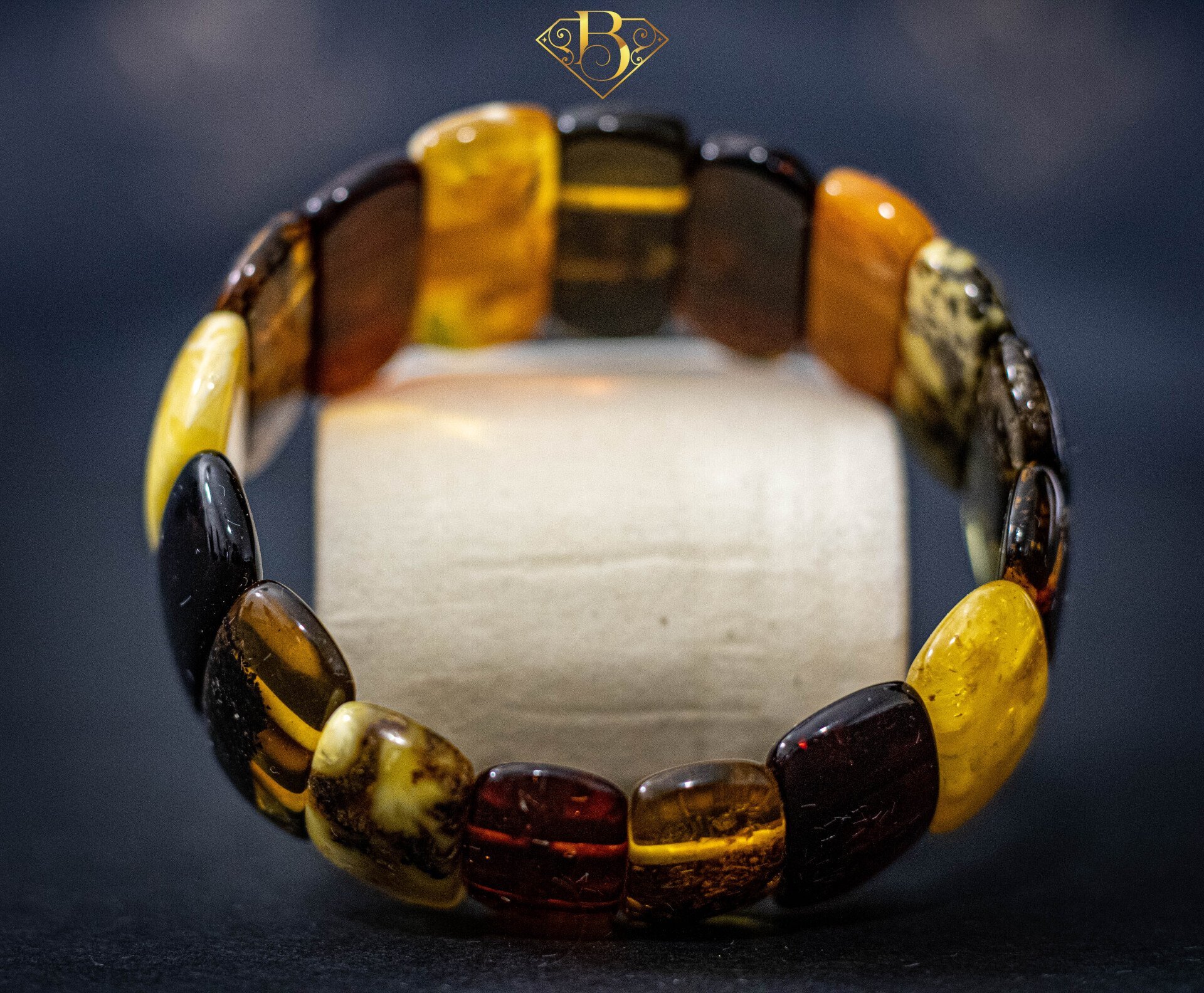 Multicolor Amber Bracelet