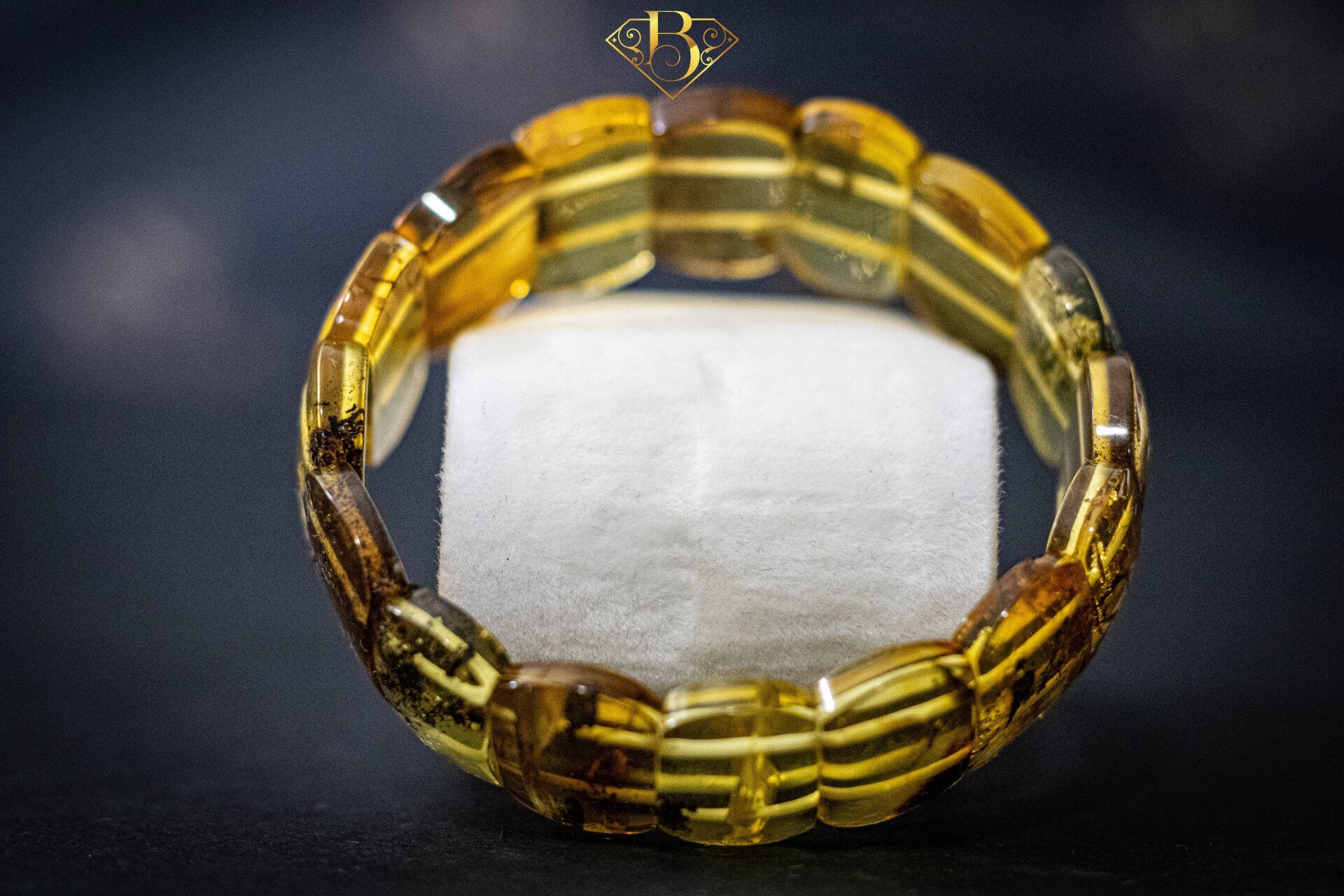 Light Green Amber Bracelet