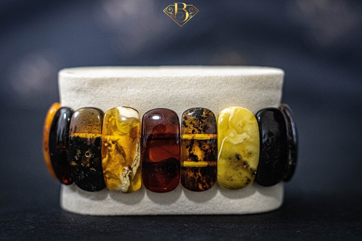 Multicolor Amber Bracelet