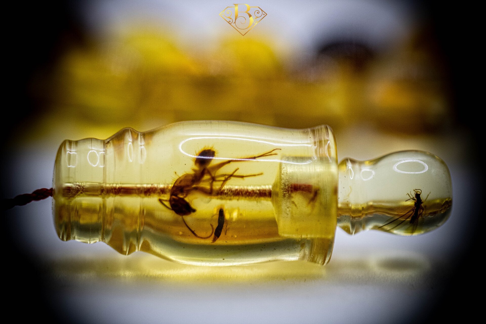 Colombian Amber Rosary (Ant)