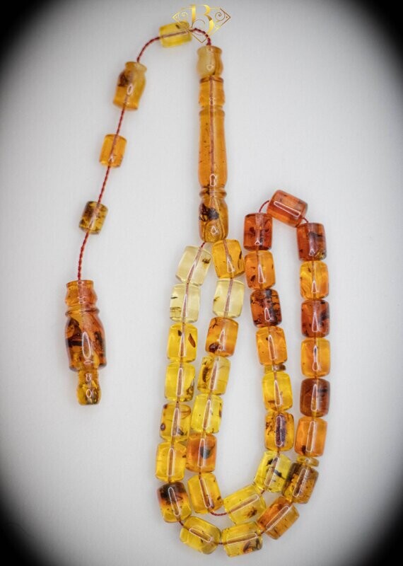 Colombian Amber Rosary (Fly)