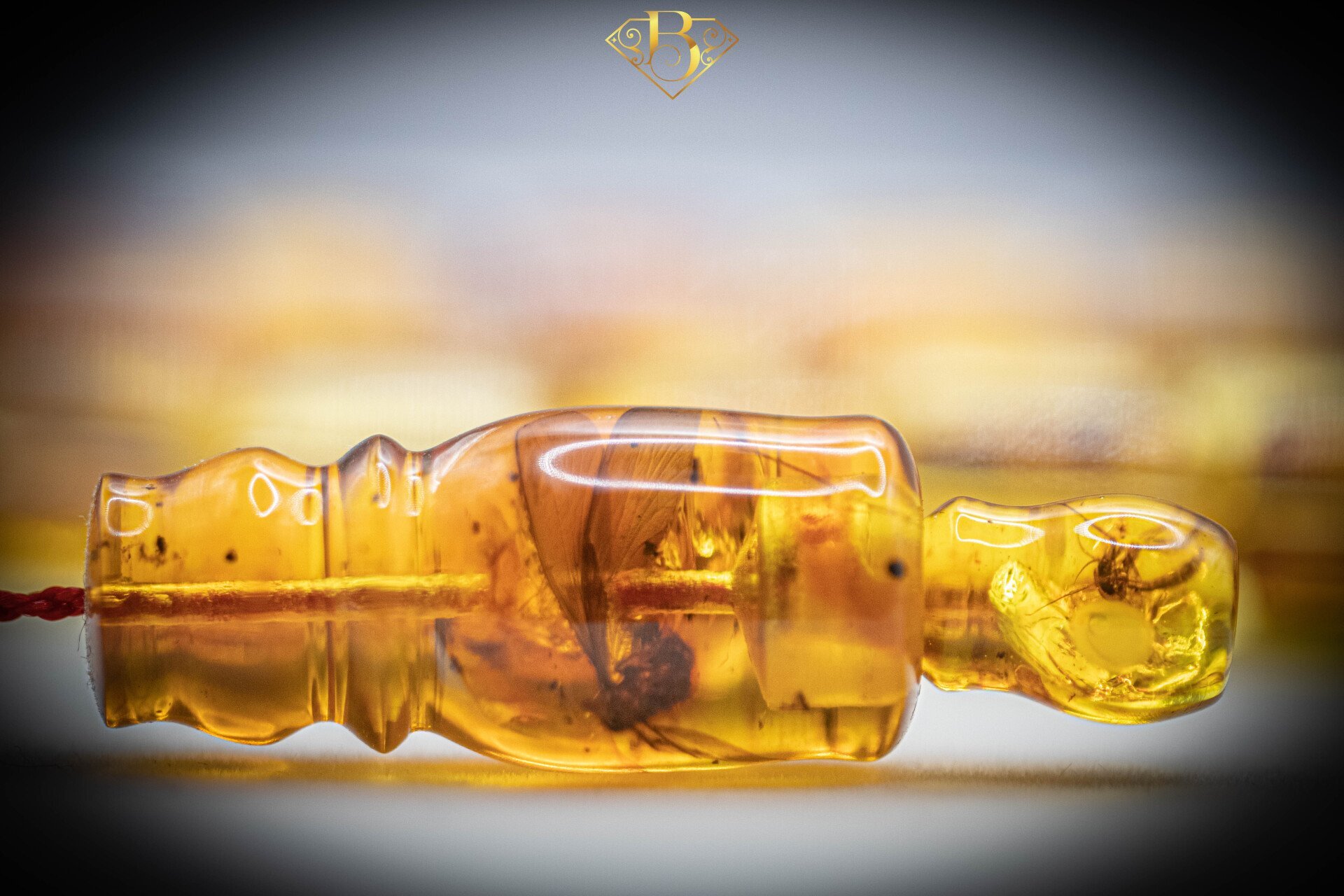 Colombian Amber Rosary (Fly)