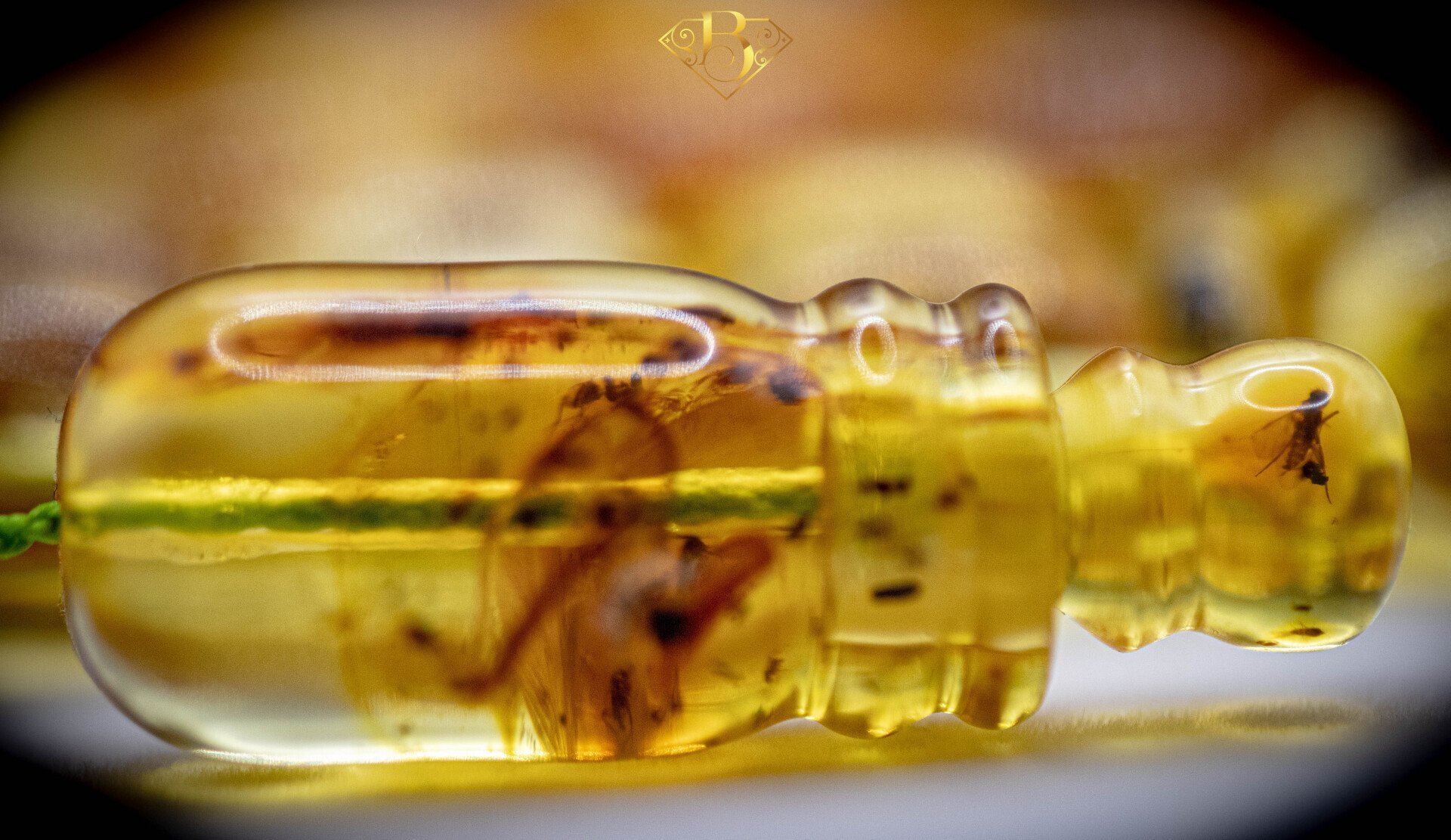 Colombian Amber Rosary (Full Wing)