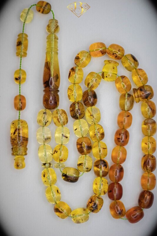 Colombian Amber Rosary (Full Wing)